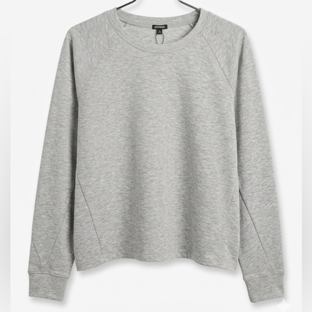 Express boxy crew neck sweater XXL EUC